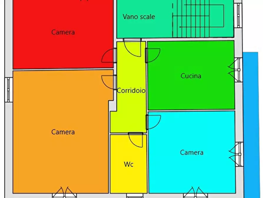 Immagine 41 di Appartamento in vendita  in Via C. BATTISTI, 38 a Girifalco