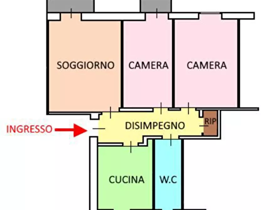 Immagine 3 di Appartamento in vendita  in Via Gorizia, 40 a Foggia