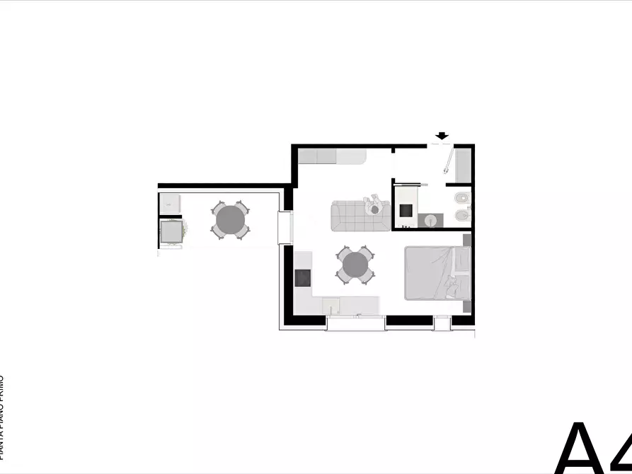 Immagine 8 di Appartamento in vendita  in Via Romagna a Gabicce Mare