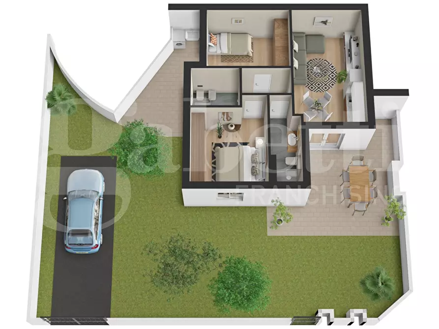 Immagine 4 di Appartamento in vendita  in Via Polo Borsellino, 5 a Tortoreto