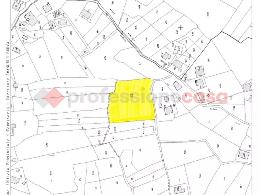 Immagine 1 di Terreno residenziale in vendita  in Via Colle Saricone, snc a Anagni