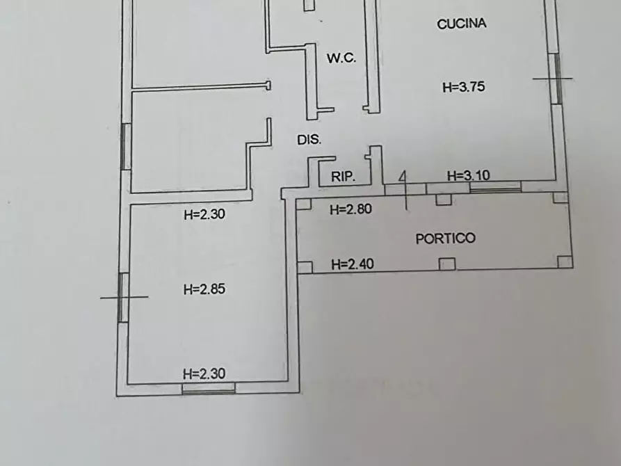 Immagine 10 di Appartamento in vendita  in Vicolo del cunicolo, snc a Anagni