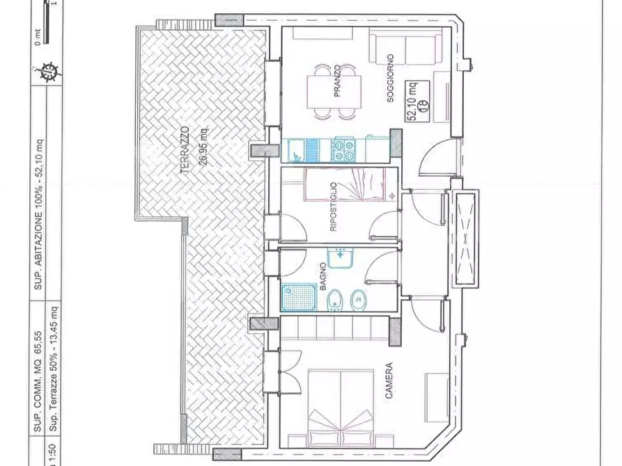Immagine 9 di Appartamento in vendita  in Via Gorizia, snc a Alba Adriatica