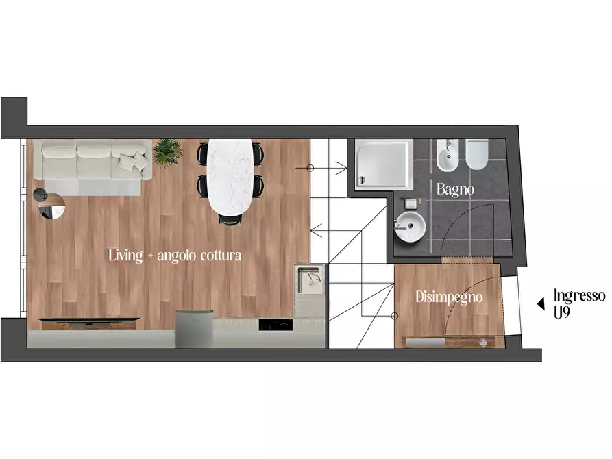 Immagine 11 di Appartamento in vendita  in Via Camillo Casarini, 4 a Bologna