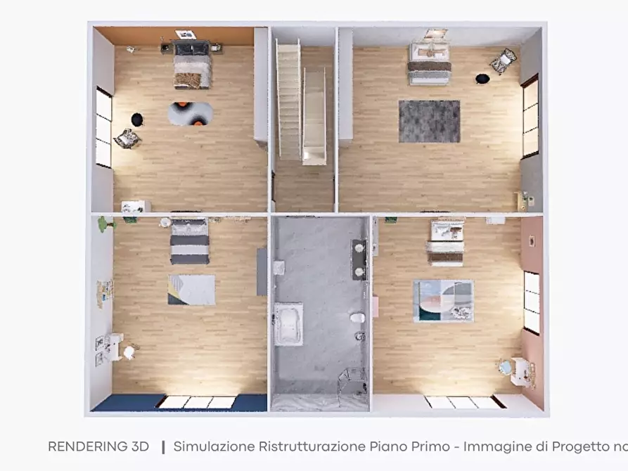 Immagine 21 di Rustico / casale in vendita  in Via CORREZZOLA Via Monti, 00 a Correzzola