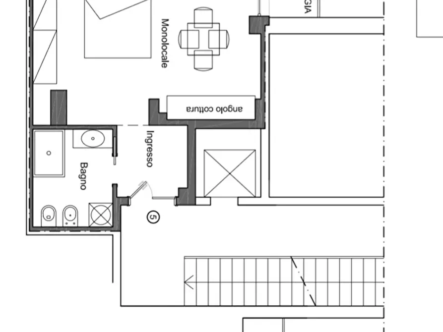 Immagine 5 di Appartamento in vendita  in Via Boldrini, 5/2 a Bologna