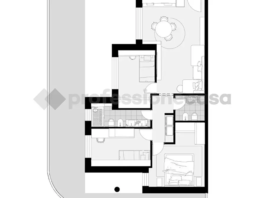 Immagine 43 di Appartamento in vendita  in Via Rotabile San Francesco, snc a Anagni