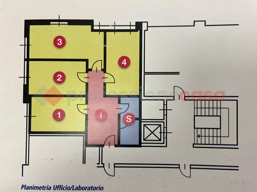 Immagine 17 di Ufficio in vendita  in Via MONTE URALI a Reggio Nell'emilia
