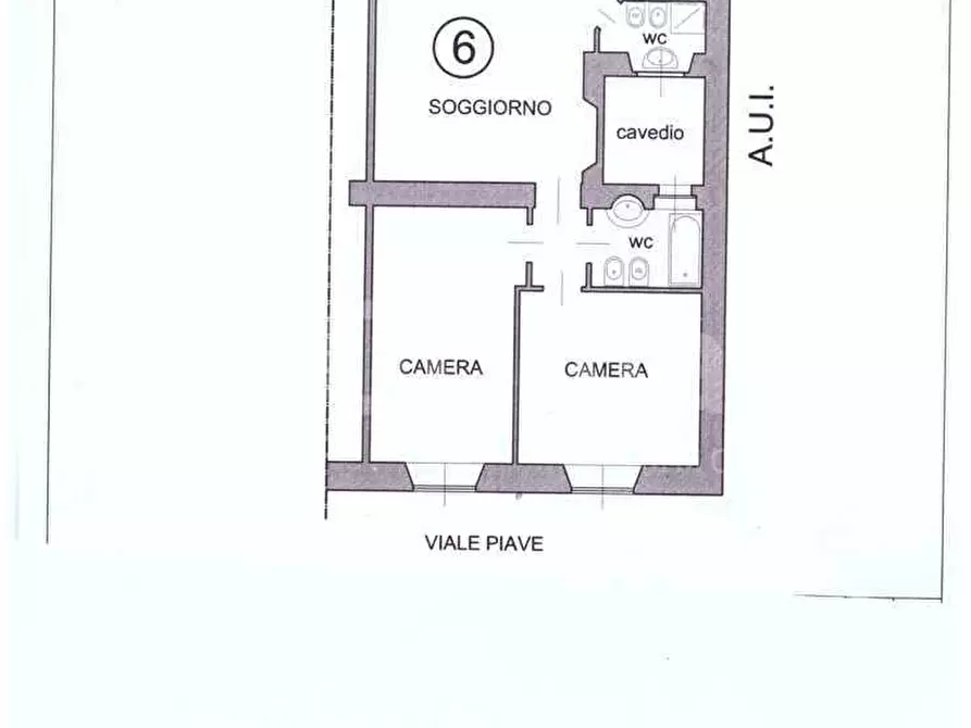 Immagine 16 di Appartamento in affitto  in Via Piave, 29 a Milano