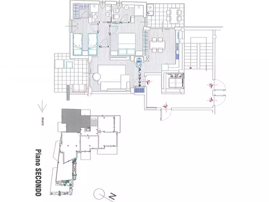 Immagine 8 di Appartamento in vendita  in Via Lungomare Sirena, 114 a Tortoreto