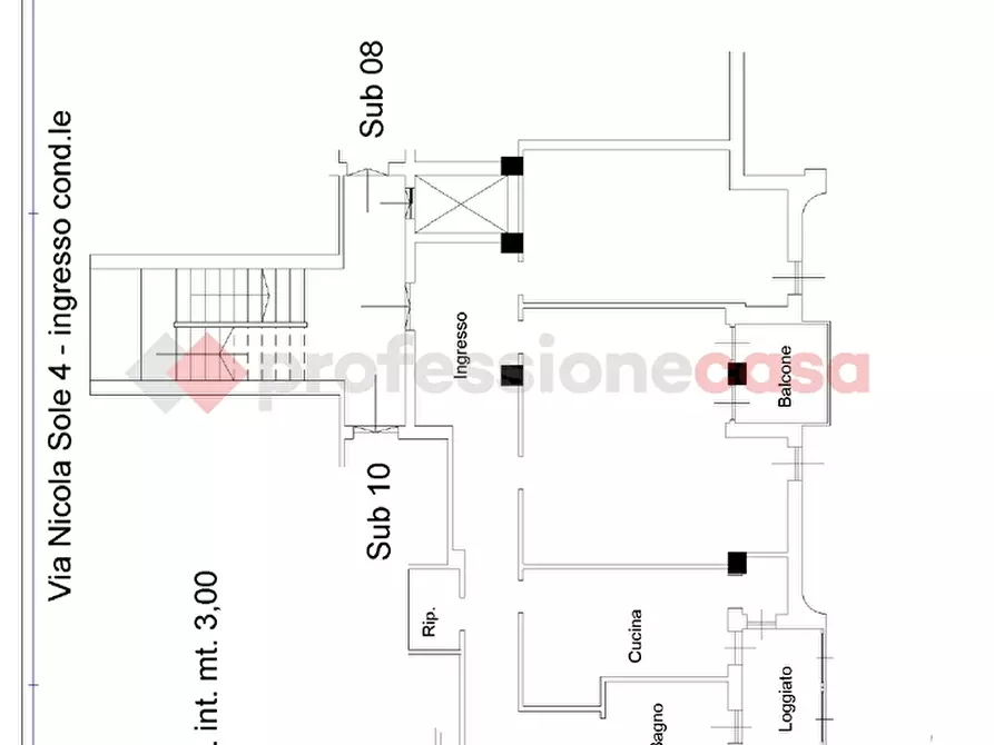 Immagine 25 di Appartamento in vendita  in Via Nicola Sole, 4 a Potenza
