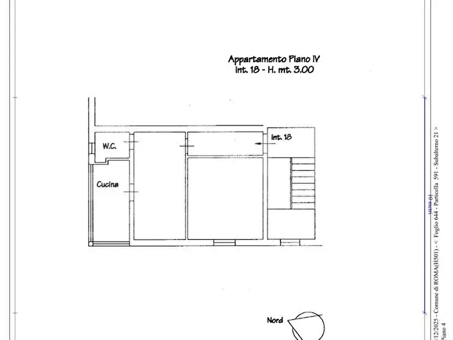 Immagine 16 di Appartamento in vendita  in Via delle Palme, 87 a Roma