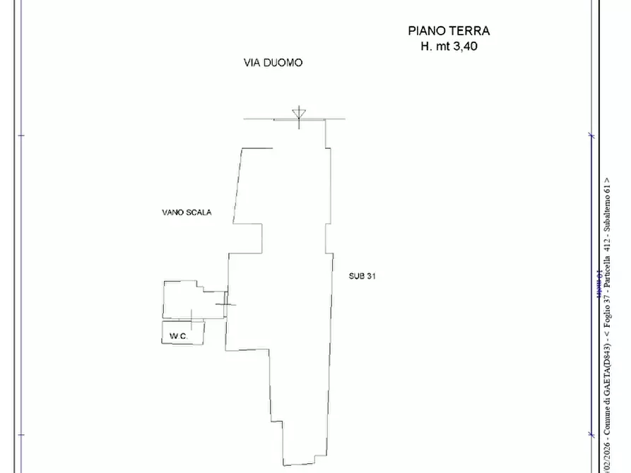 Immagine 16 di Negozio in affitto  in Via Duomo, s.n.c. a Gaeta