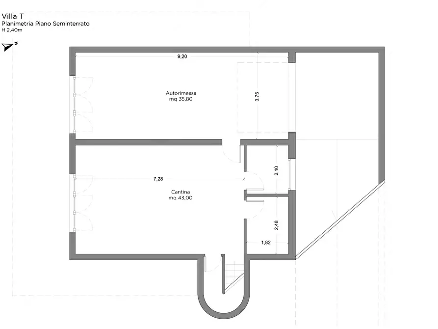 Immagine 49 di Villa in vendita  in Vicolo Del Conte, 70 a Roma