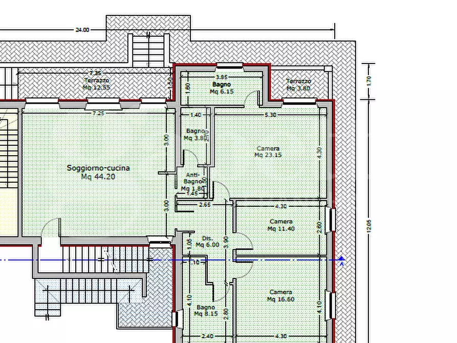 Immagine 18 di Casa trifamiliare in vendita  in Via PERUGIA, 0 a Bettona