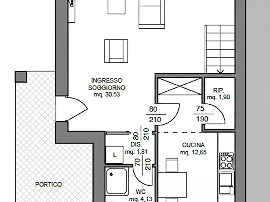 Immagine 14 di Casa bifamiliare in vendita  in Via Santa Margherita, via delle Muneghe, 00 a Codevigo
