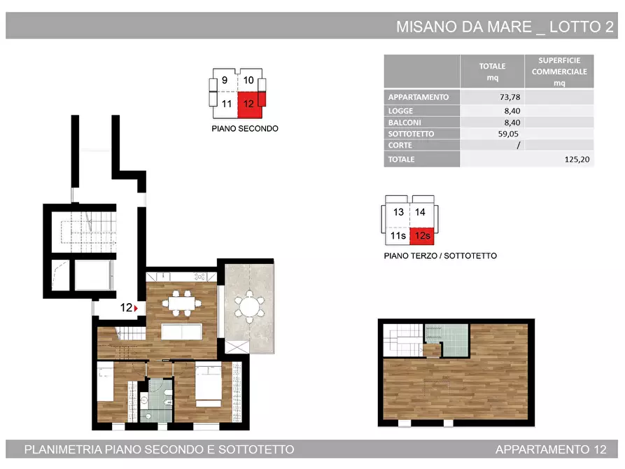 Immagine 14 di Appartamento in vendita  in Via Grossi a Misano Adriatico