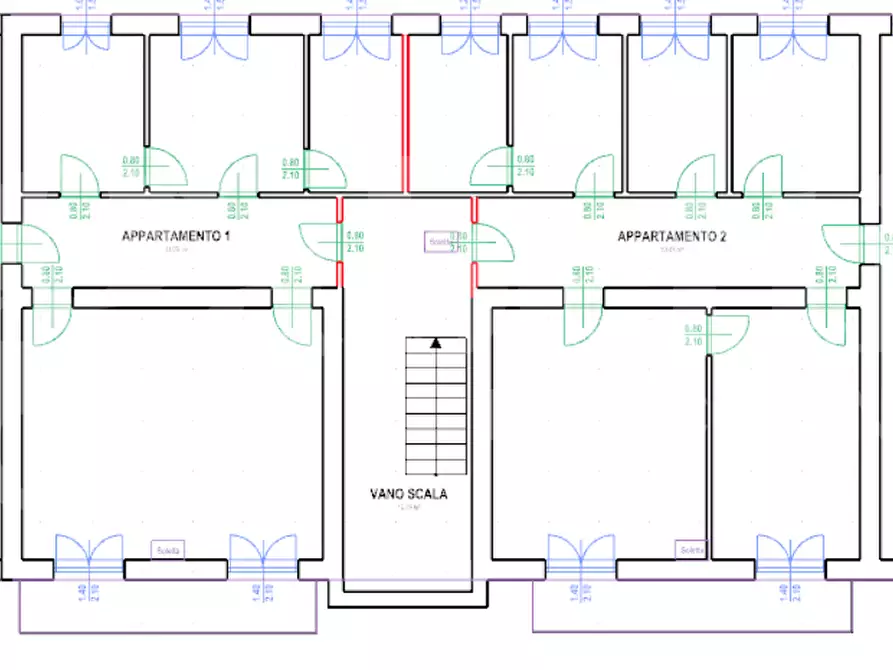 Immagine 22 di Appartamento in vendita  in Via Logudoro, 6 a Carbonia