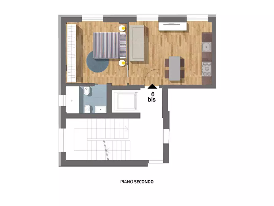 Immagine 7 di Appartamento in vendita  in Via Trento a Gabicce Mare