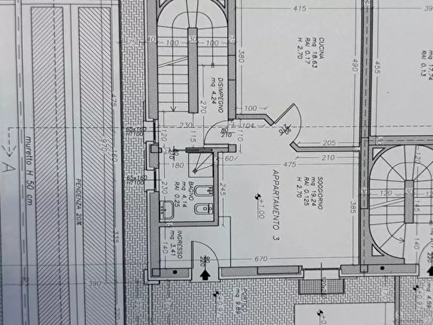 Immagine 16 di Casa trifamiliare in vendita  in Via del brolo, snc a Cazzago San Martino