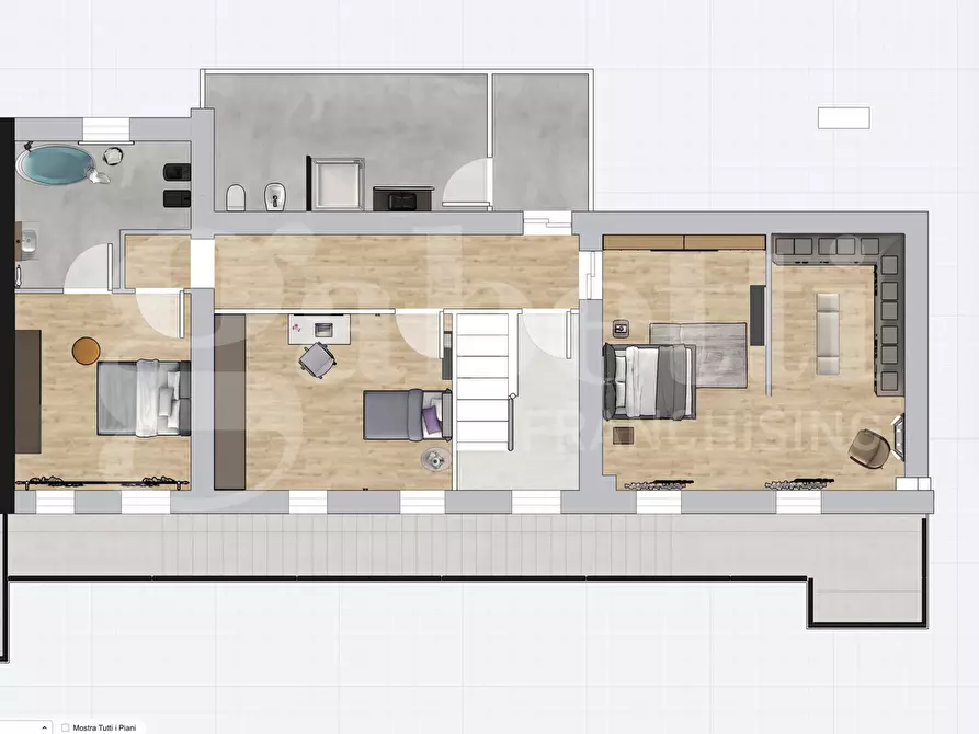 Immagine 4 di Rustico / casale in vendita  in Via Assietta a Collegno