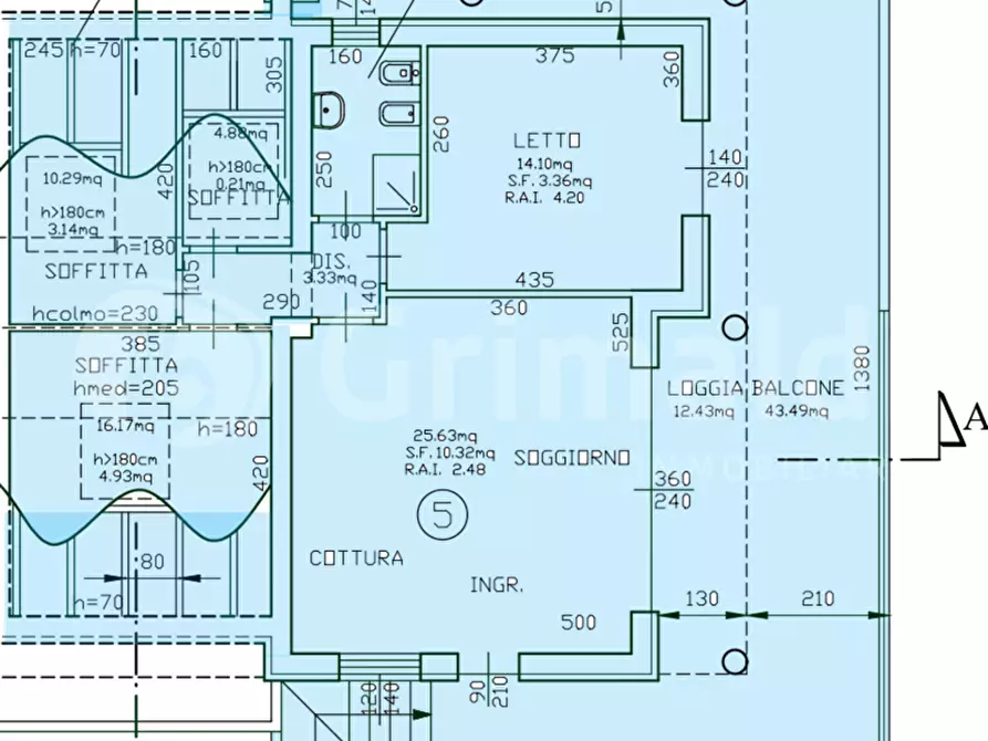 Immagine 18 di Appartamento in vendita  in Via Pinarella, 5 a Cervia