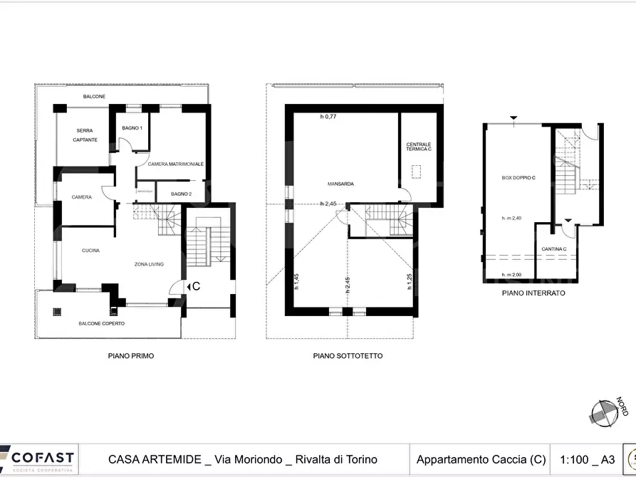 Immagine 21 di Appartamento in vendita  in Via Moriondo a Rivalta Di Torino