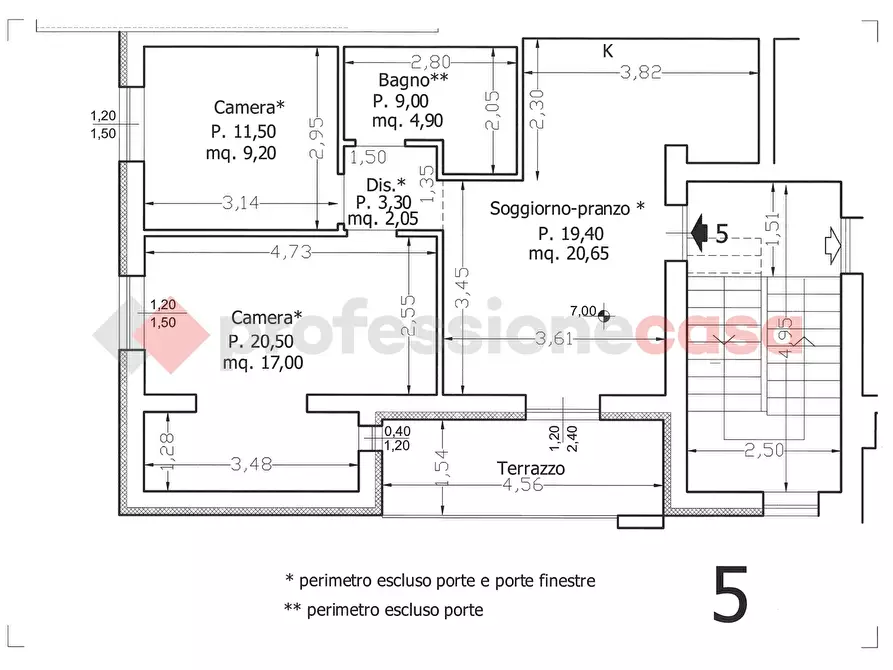 Immagine 8 di Appartamento in vendita  in Via vittorio niccoli a Castelfiorentino