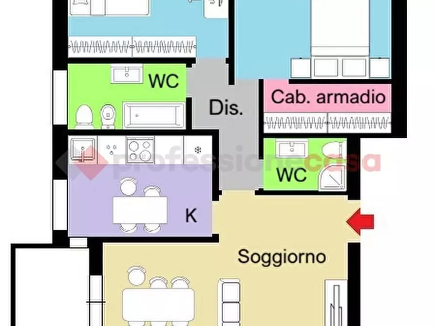 Immagine 27 di Appartamento in vendita  in Via Luigi Cadorna a Opera