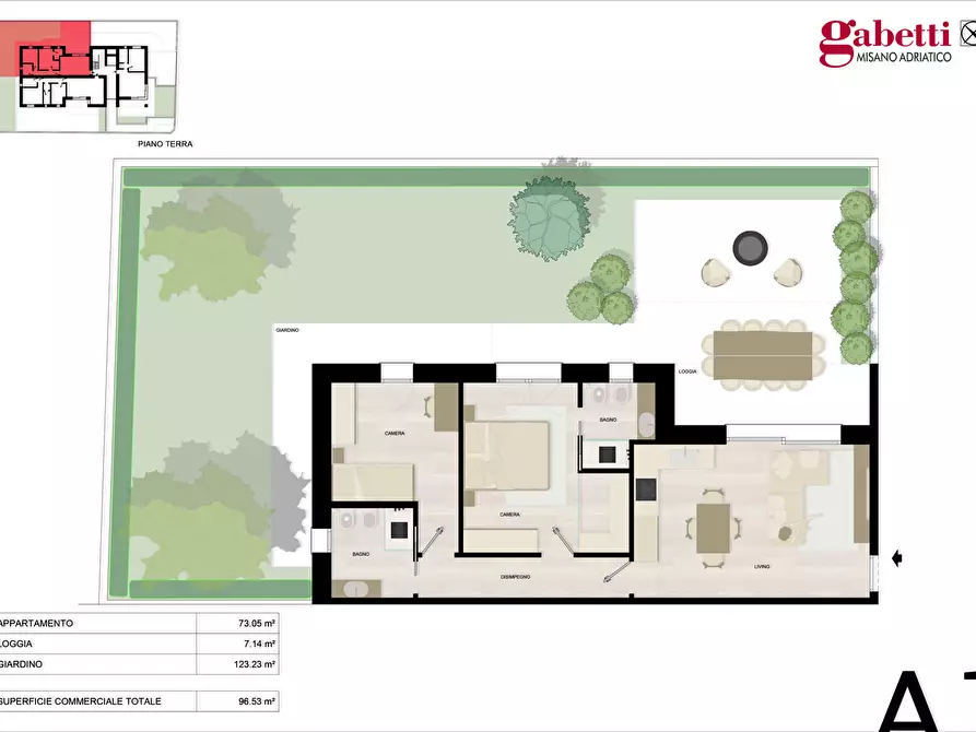 Immagine 16 di Appartamento in vendita  in Via Grossi a Misano Adriatico