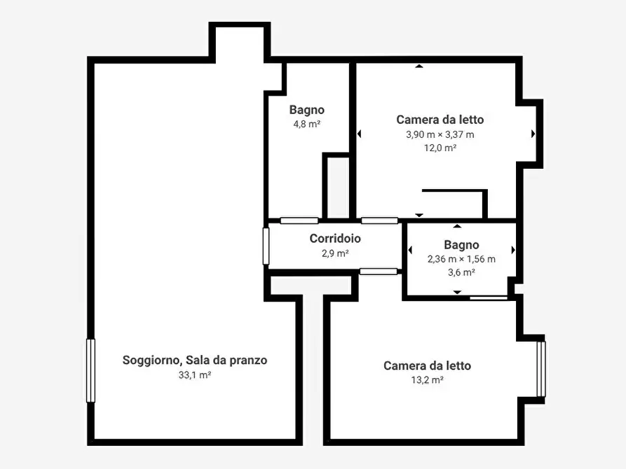 Immagine 28 di Appartamento in vendita  in LocalitÃ  Montone, 1 a Castelletto D'orba