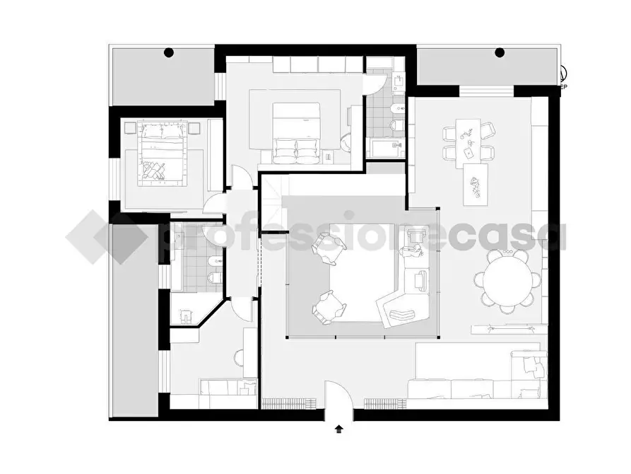 Immagine 48 di Appartamento in vendita  in Via Rotabile San Francesco, snc a Anagni