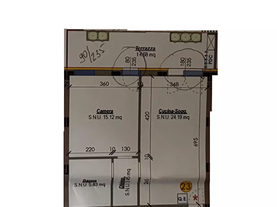 Immagine 15 di Appartamento in vendita  in Via PANORAMICA, SNC a Paratico