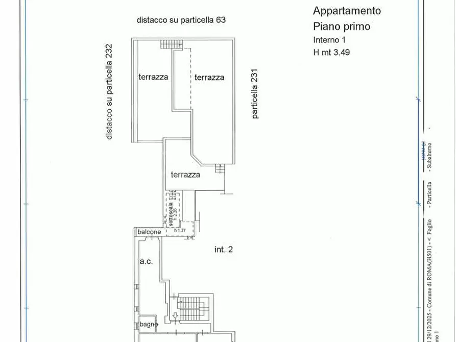 Immagine 42 di Appartamento in vendita  in Via dei Sardi, 48 a Roma