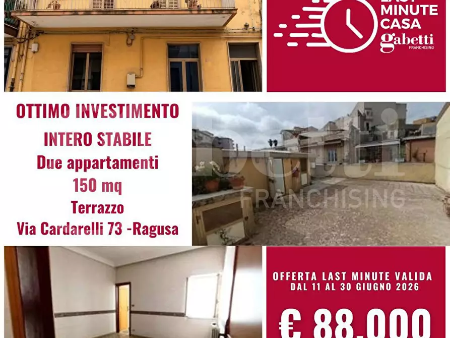 Immagine 1 di Casa indipendente in vendita  in Via ANTONIO CARDARELLI, 73 a Ragusa