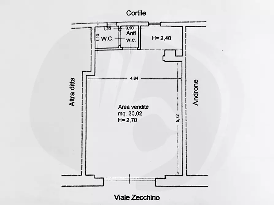 Immagine 9 di Negozio in vendita  in Viale Zecchino, 81 a Siracusa