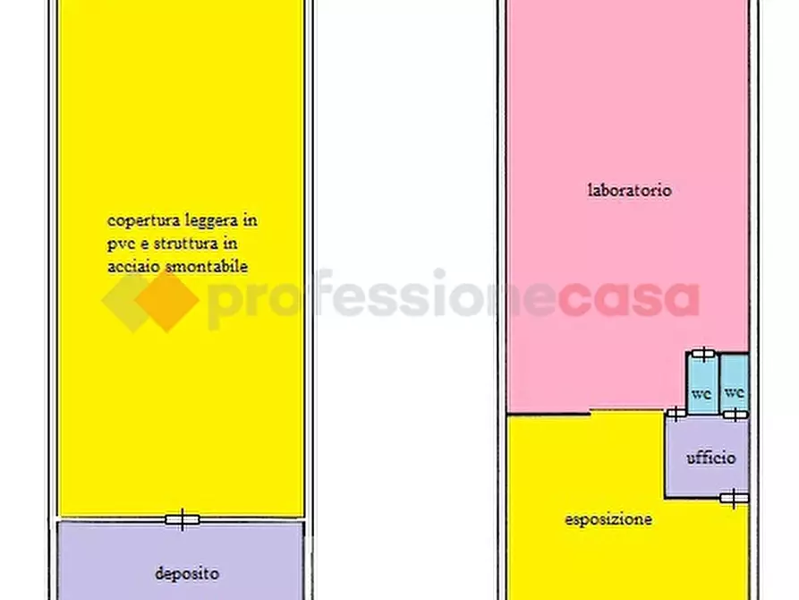 Immagine 15 di Laboratorio in vendita  in Via Pio XII a Poggiardo