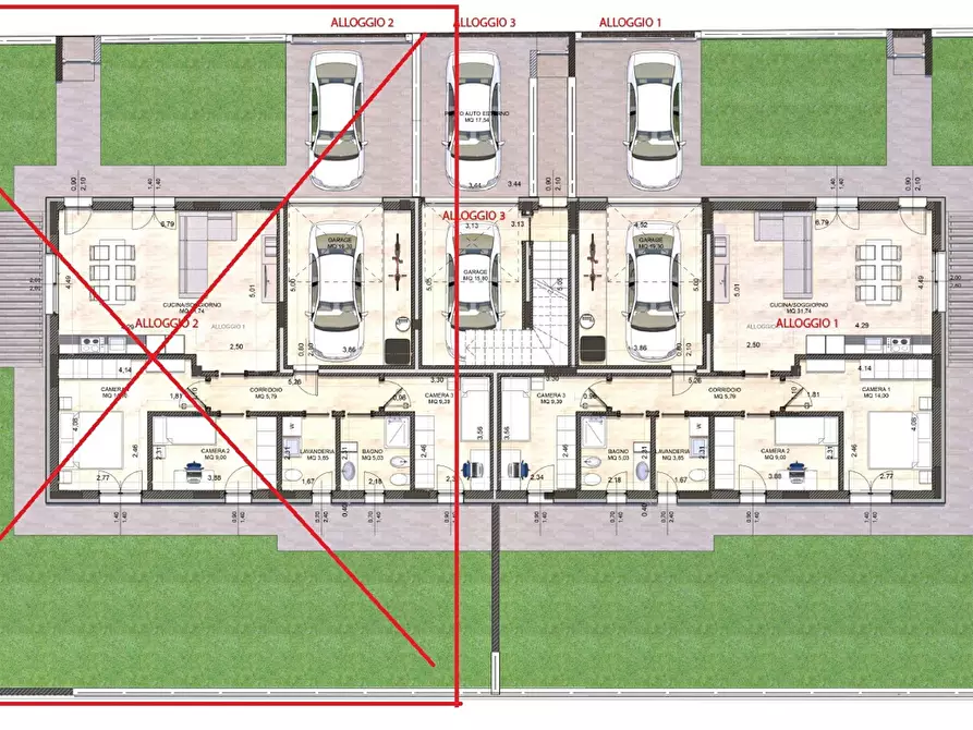Immagine 24 di Casa trifamiliare in vendita  in Via Don Giuseppe Mingotti, 1 a Castrezzato