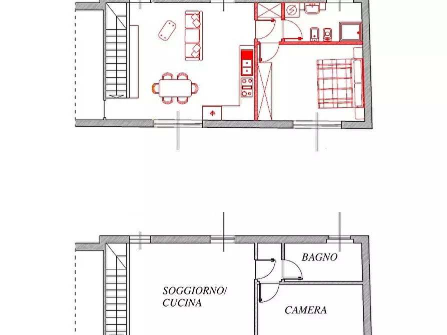 Immagine 6 di Appartamento in vendita  in Via Isidoro Clario, 19 a Chiari