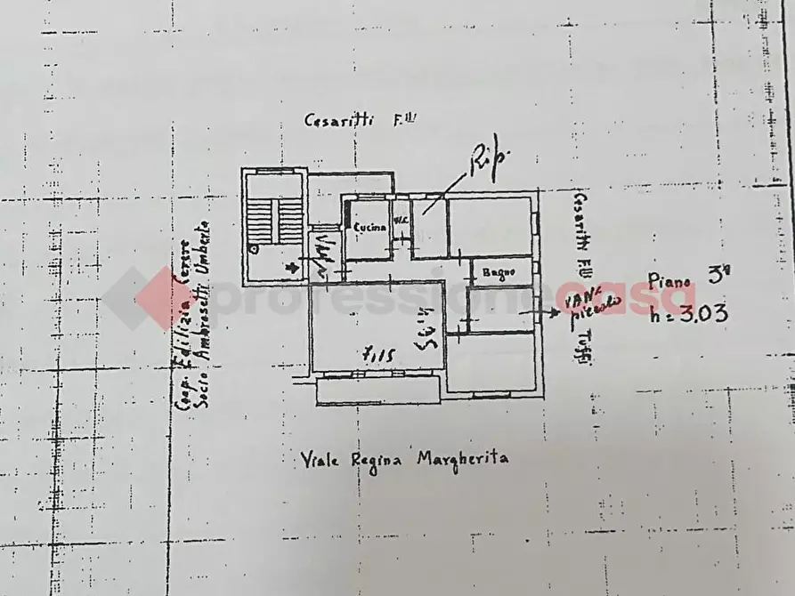 Immagine 33 di Appartamento in vendita  in Viale regina margherita, 36 a Anagni