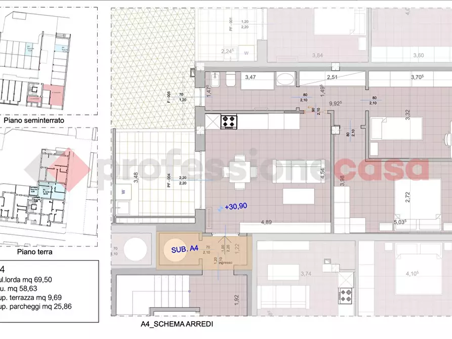 Immagine 19 di Appartamento in vendita  in Via Bartolini, 3 a Capraia E Limite
