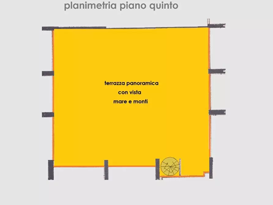 Immagine 20 di Attico in vendita  in Via Zolezzi, 1235 a Massa