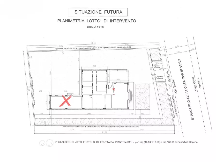 Immagine 2 di Terreno residenziale in vendita  in Via LUCERA a San Severo