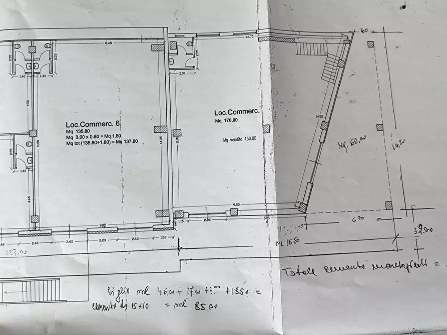 Immagine 18 di Negozio in vendita  in Via la stazza, 1 a Alatri