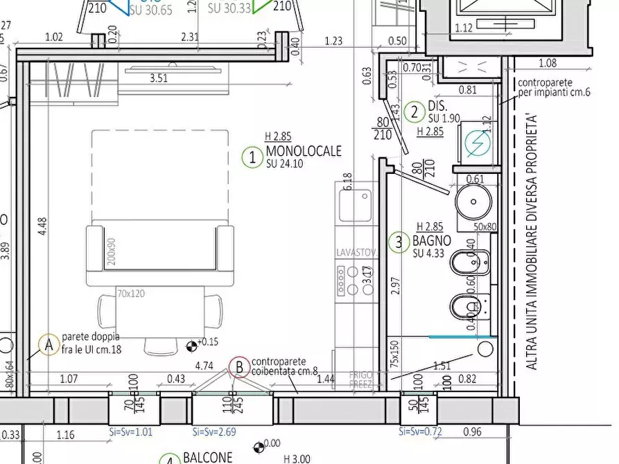 Immagine 9 di Appartamento in vendita  in Via Martin Luther King, 38 a Bologna