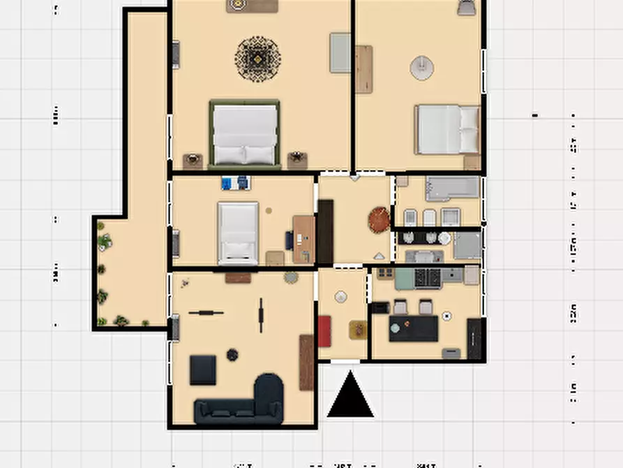 Immagine 12 di Appartamento in vendita  in Via Adige, 4 a Rieti