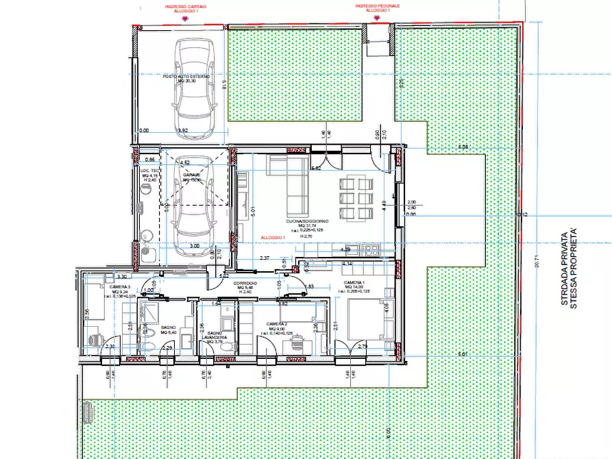 Immagine 28 di Casa trifamiliare in vendita  in Via MINGOTTI, 10 a Castrezzato
