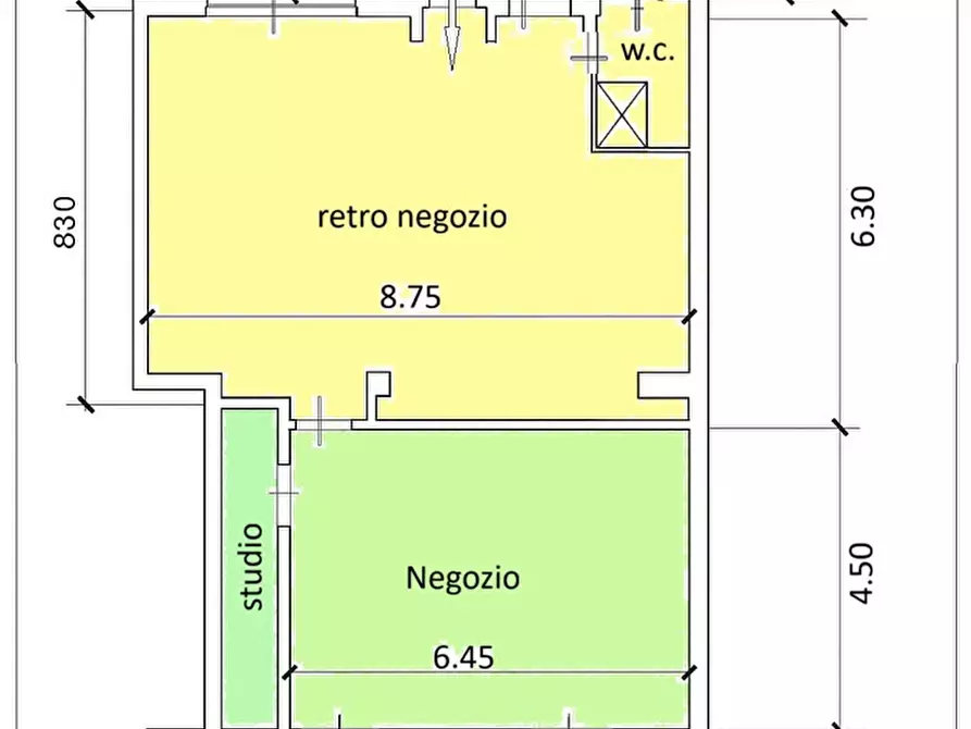 Immagine 22 di Negozio in vendita  in Via Melchiorre Delfico, 20 a Milano