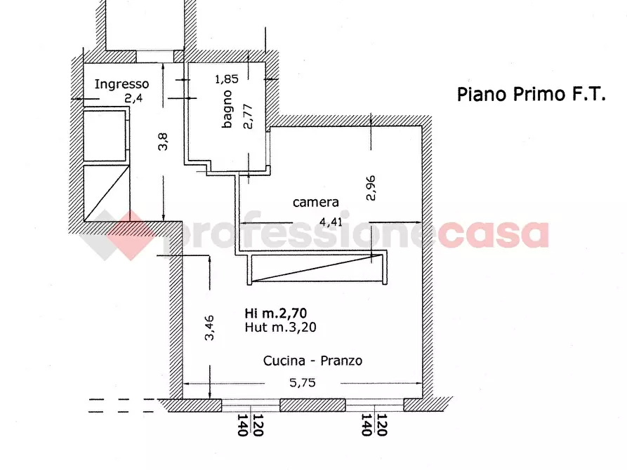 Immagine 16 di Appartamento in vendita  in Via di ceccho, 1 a Lucca