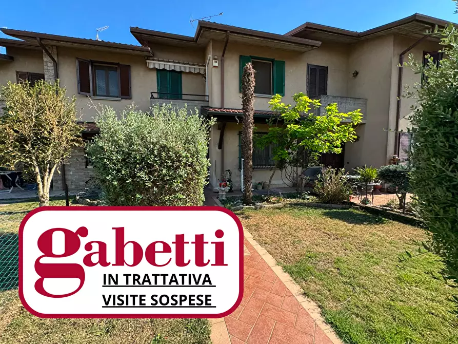 Immagine 1 di Villetta a schiera in vendita  in Via europa, 36 a Cazzago San Martino